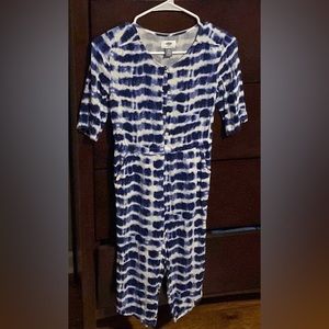 Old Navy tie dye jumpsuit girls size 6-7